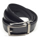 Elegantní pánský koženkový pásek s kovovou sponou K35